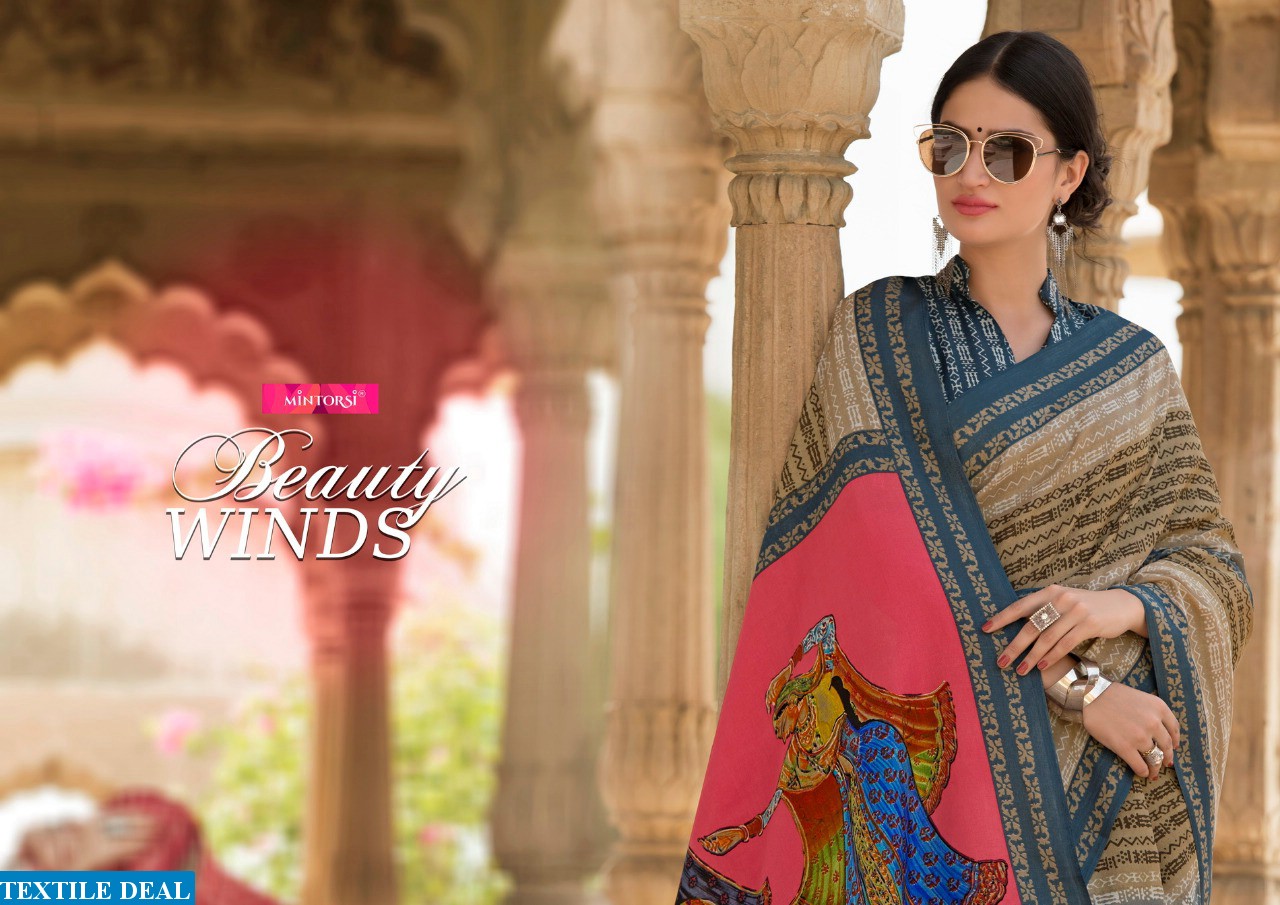 mintorsi Royal Elegance Wholesale Tusser silk Ethnic Saree